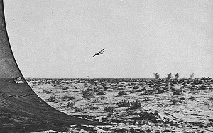 Egyptian IL-28 strikes IDF in Sinai during the War of Attrition.