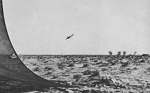 Egyptian IL-28 strikes IDF in Sinai during the War of Attrition.