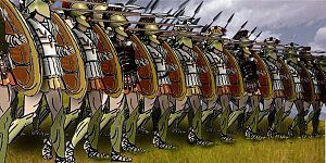 Hoplite Phalanx Formation