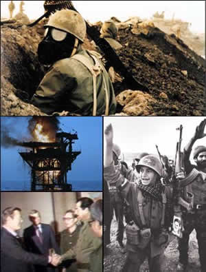 Iran-Iraq War Montage. Via Wikimedia Commons